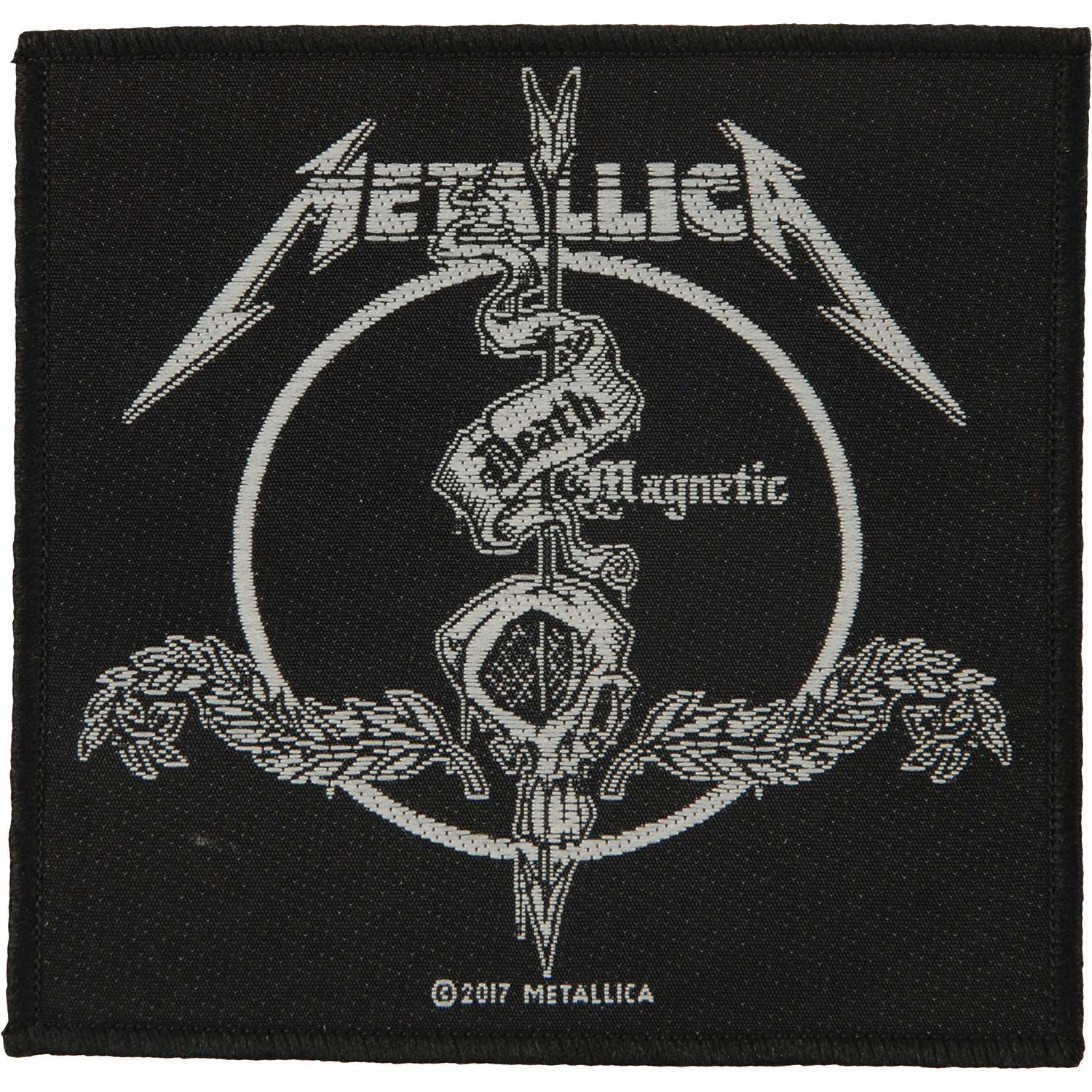 Metallica Death Magnetic Arrow Woven Patch –