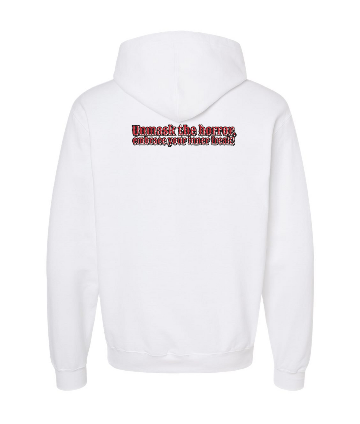 Cirque Du Freaks - Cirque Du Freak Cartoon Character - White Hoodie