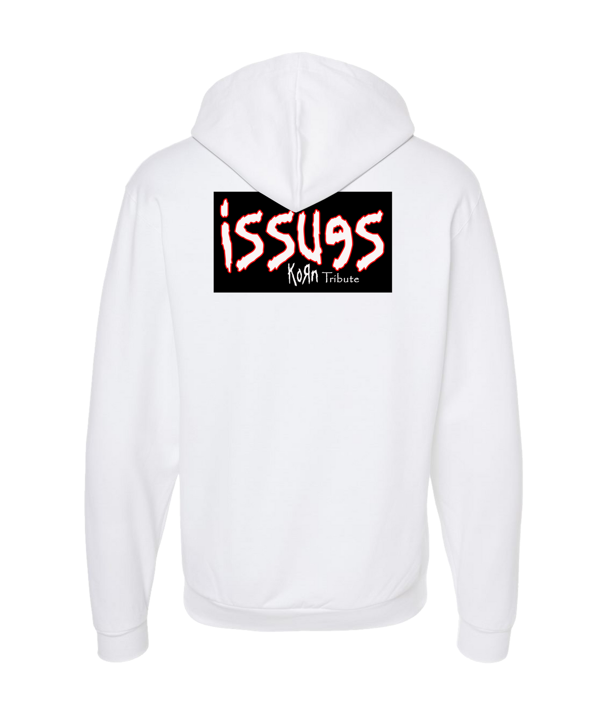 Eastern Tribute Collective Merch - Issues - White Zip Up Hoodie