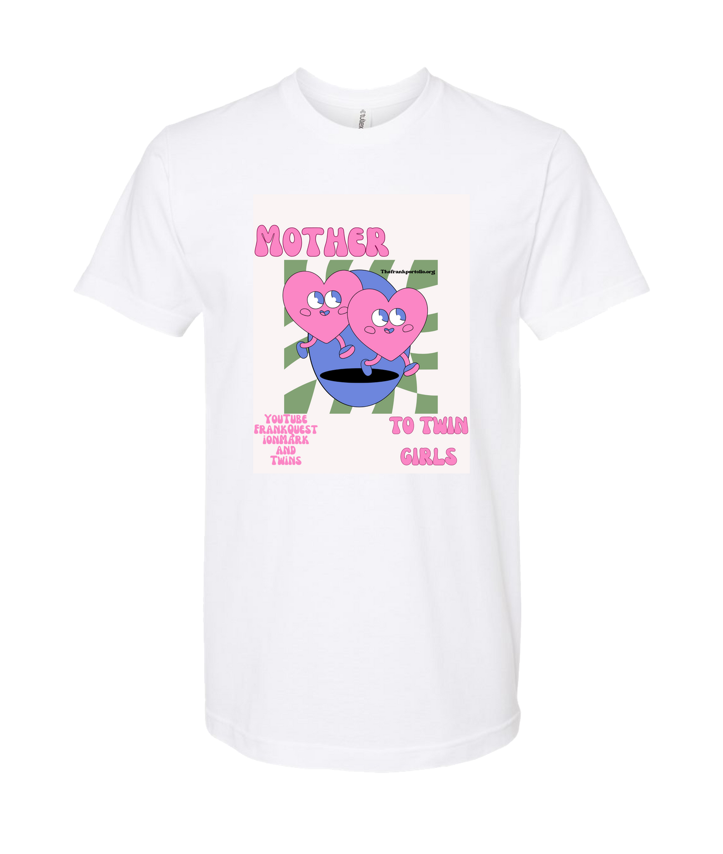 Frank Question Mark Productions - Frank Question Mark and Twins 2 - White T-Shirt