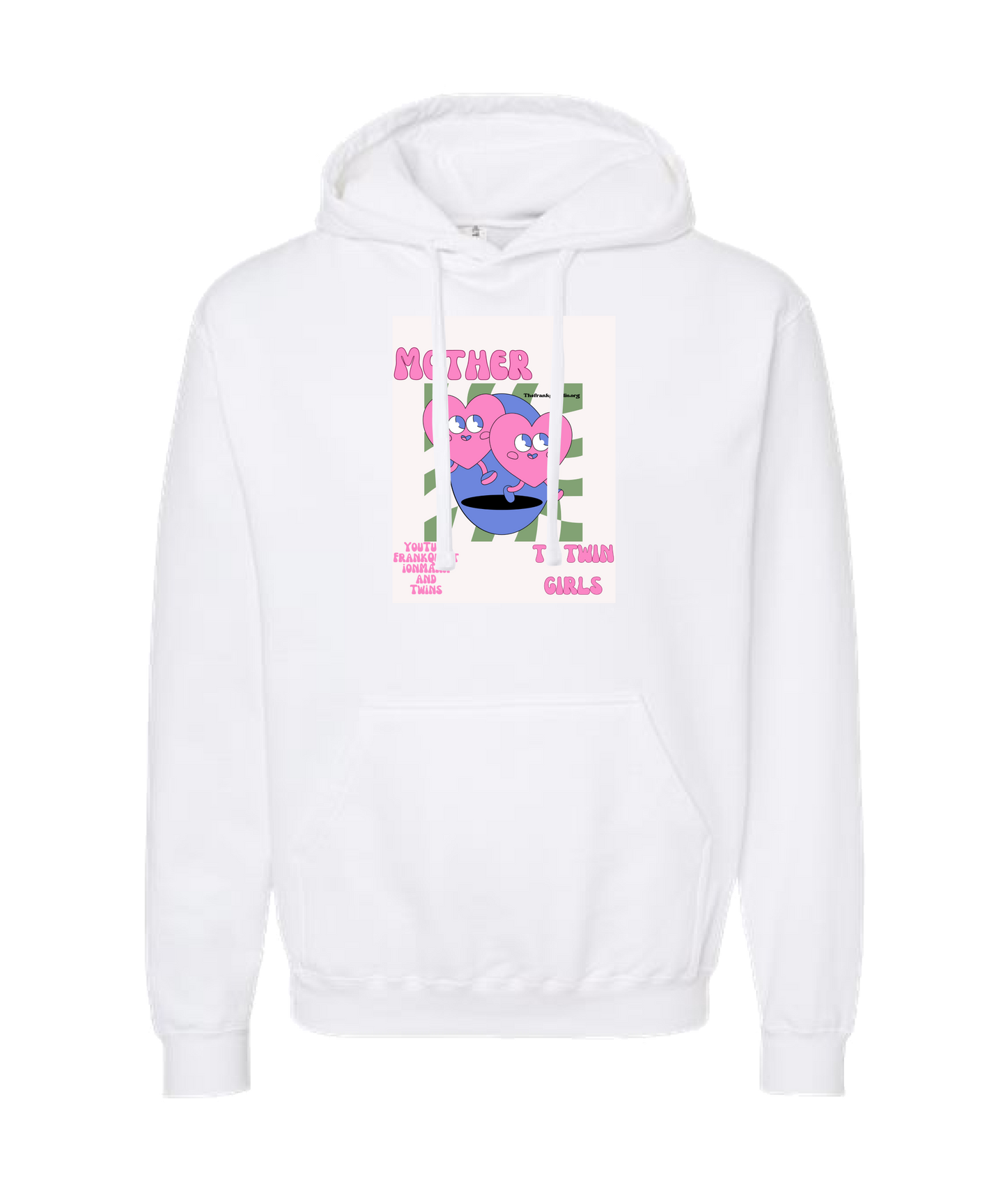 Frank Question Mark Productions - Frank Question Mark and Twins 2 - White Hoodie
