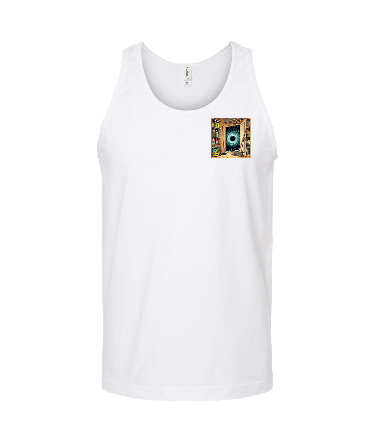 Frank Question Mark Productions - Frank Piccolella's Story Covers - White Tank Top