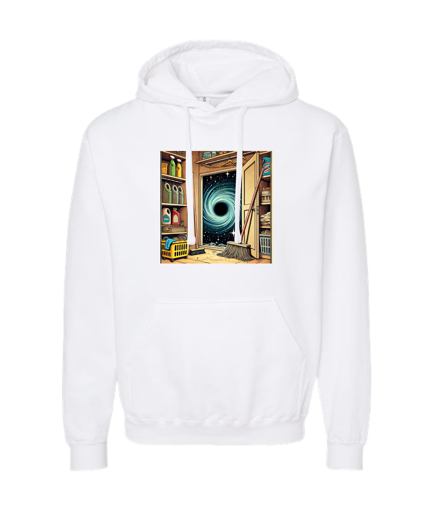 Frank Question Mark Productions - Frank Piccolella's Story Covers - White Hoodie