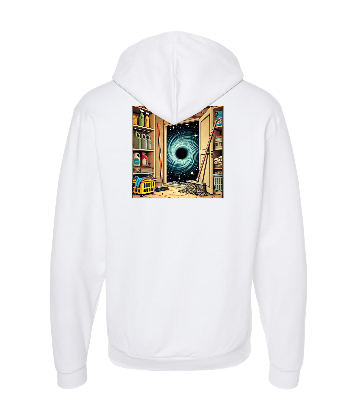 Frank Question Mark Productions - Frank Piccolella's Story Covers - White Zip Up Hoodie
