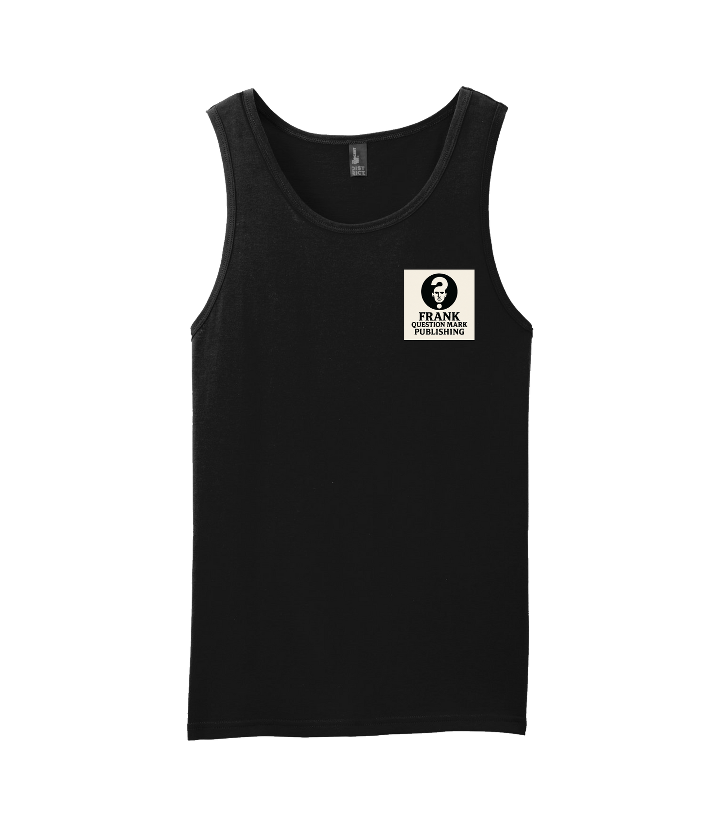 Frank Question Mark Productions - QUESTION MAN - Black Tank Top
