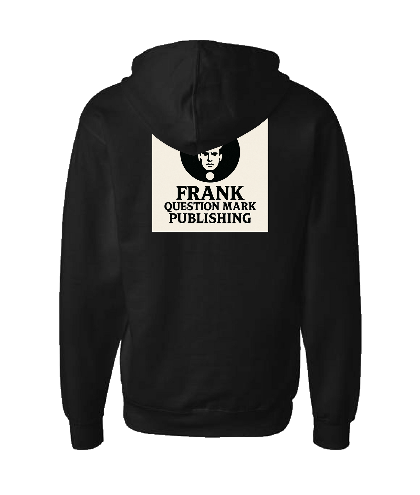 Frank Question Mark Productions - QUESTION MAN - Black Zip Up Hoodie