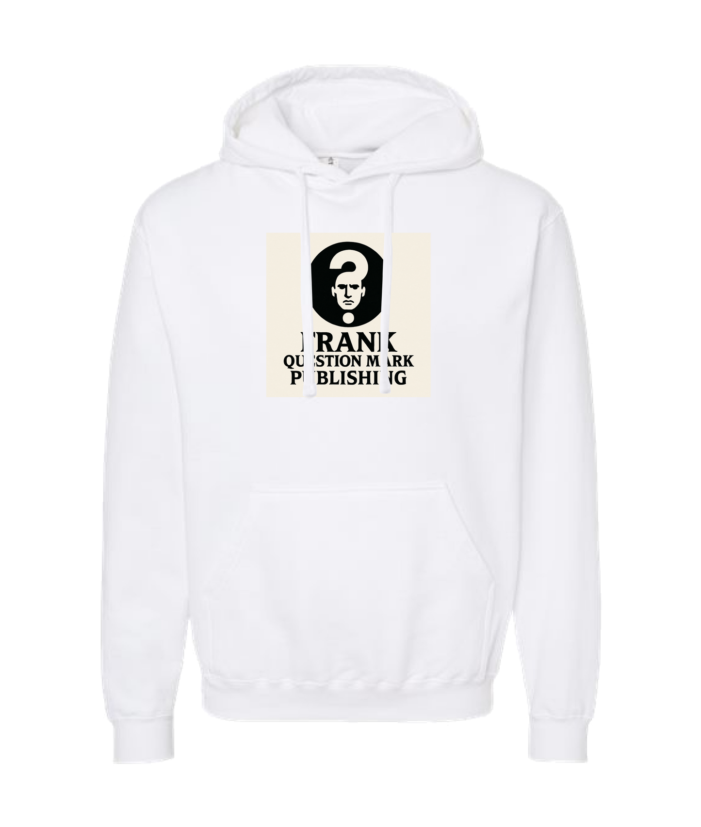 Frank Question Mark Productions - QUESTION MAN - White Hoodie