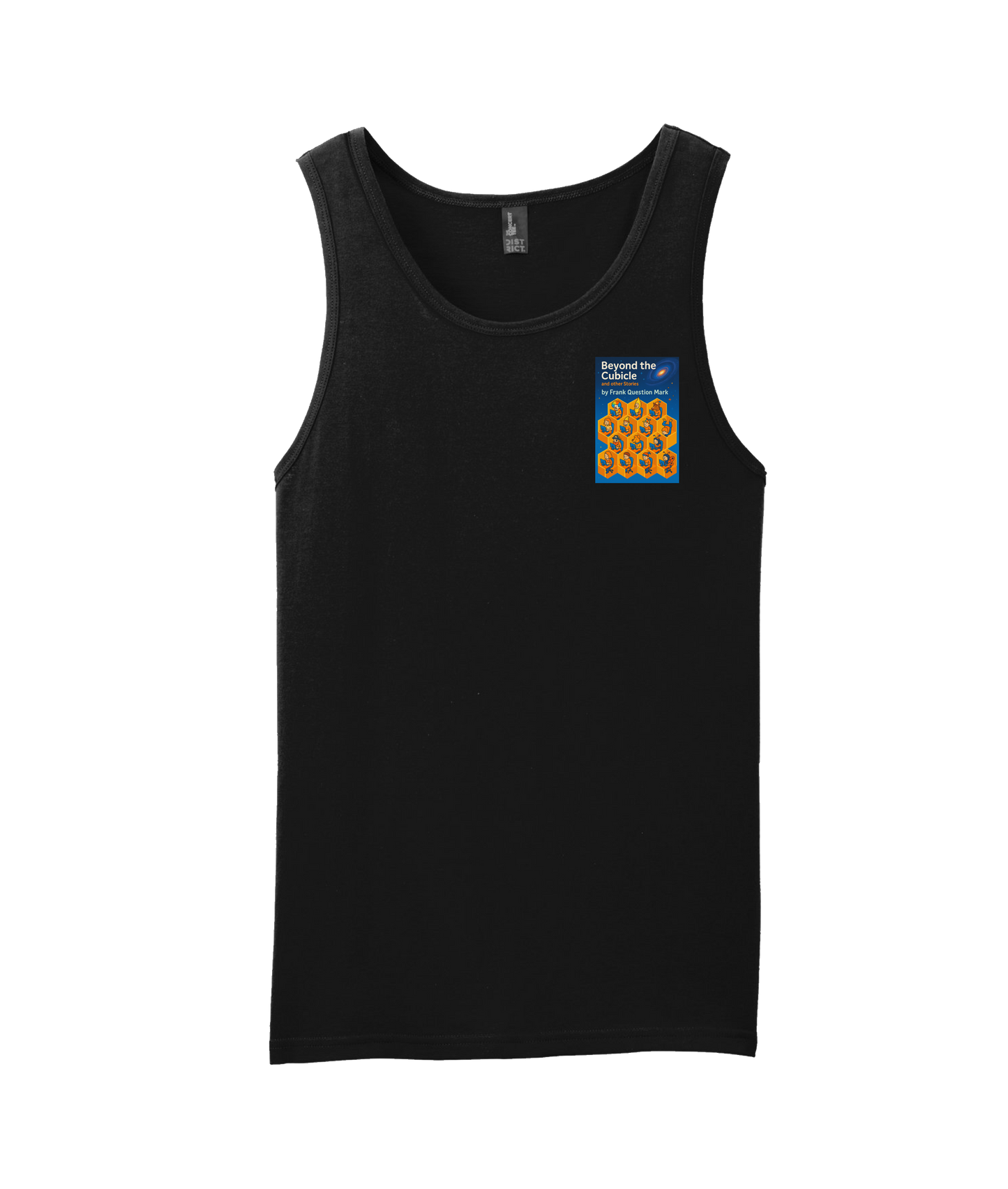 Frank Question Mark Productions - BEYOND THE CUBICLE - Black Tank Top