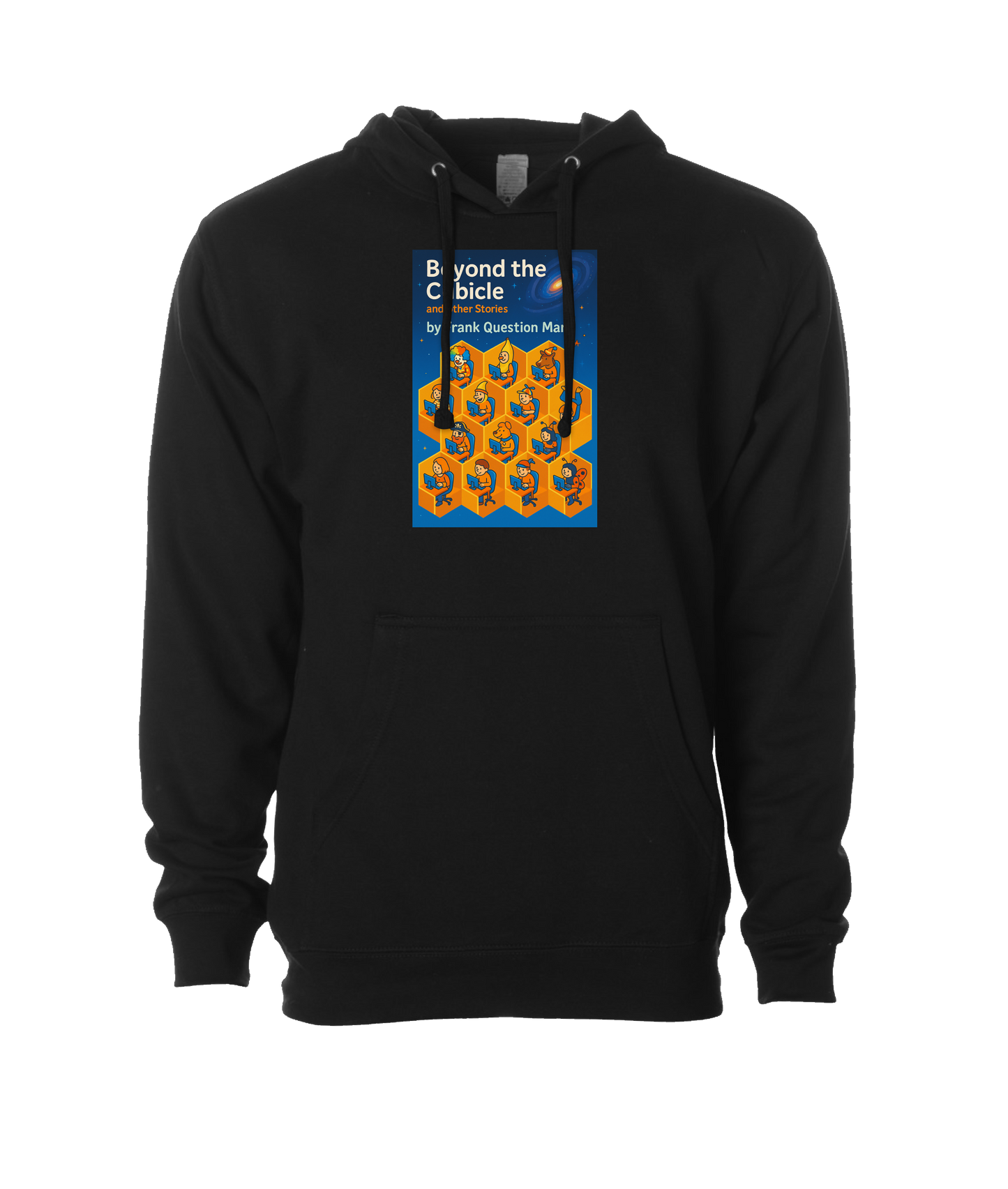 Frank Question Mark Productions - BEYOND THE CUBICLE - Black Hoodie