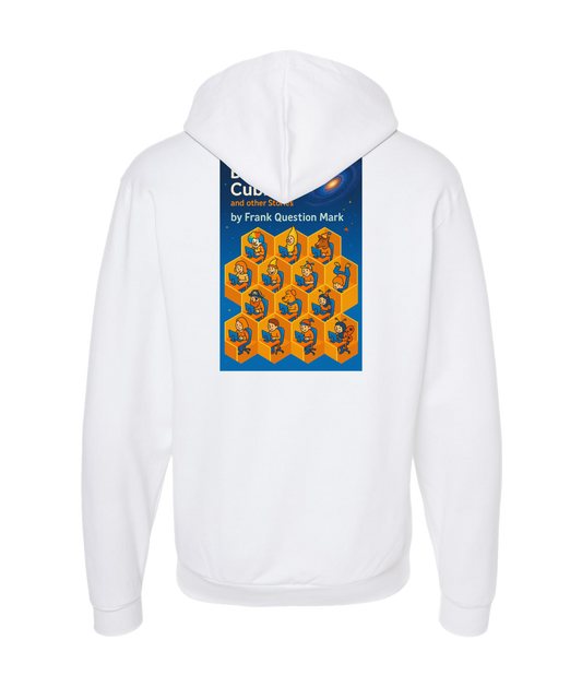 Frank Question Mark Productions - BEYOND THE CUBICLE - White Zip Up Hoodie