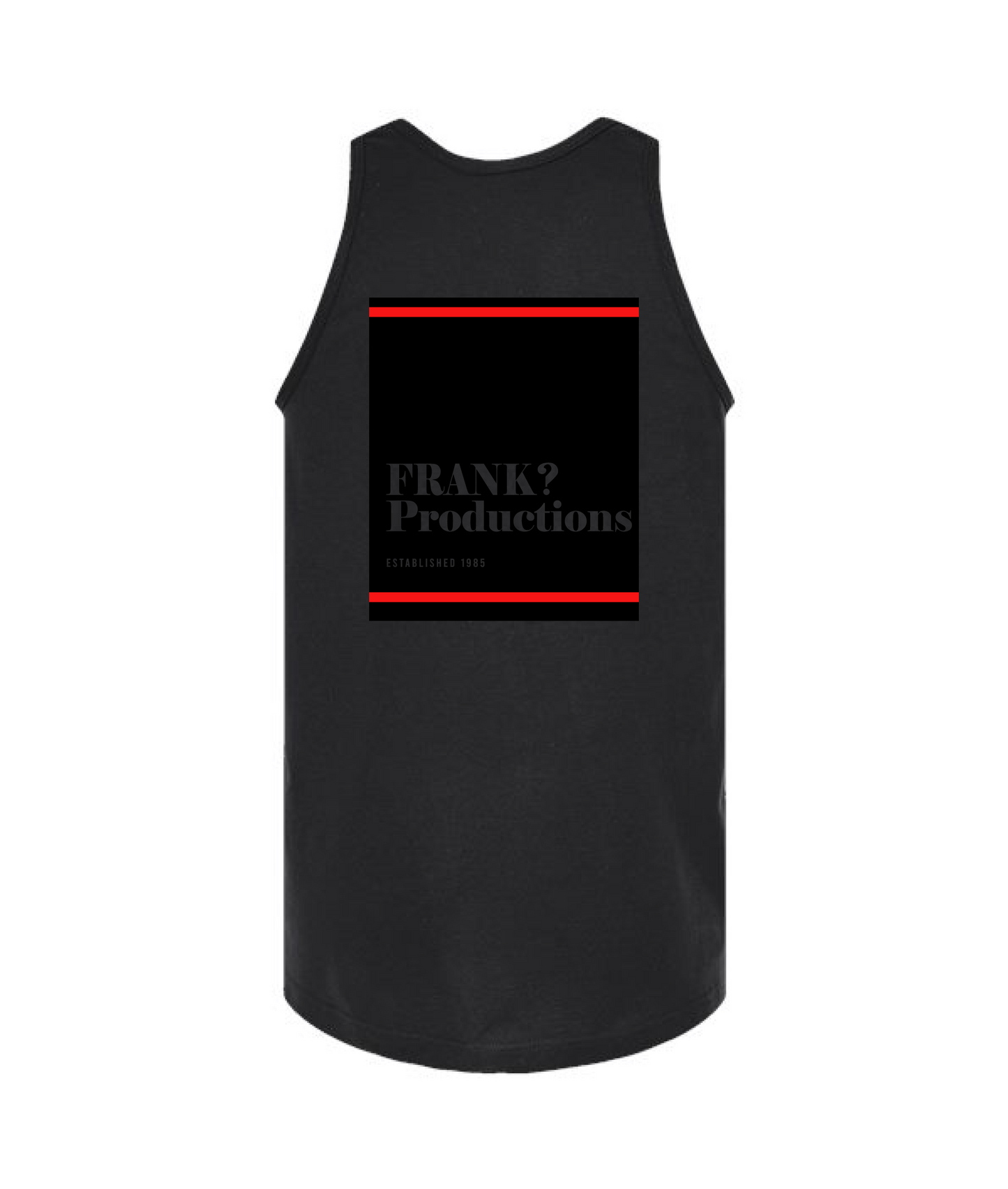 Frank Question Mark Productions - Frank Question Mark and Twins - Black Tank Top