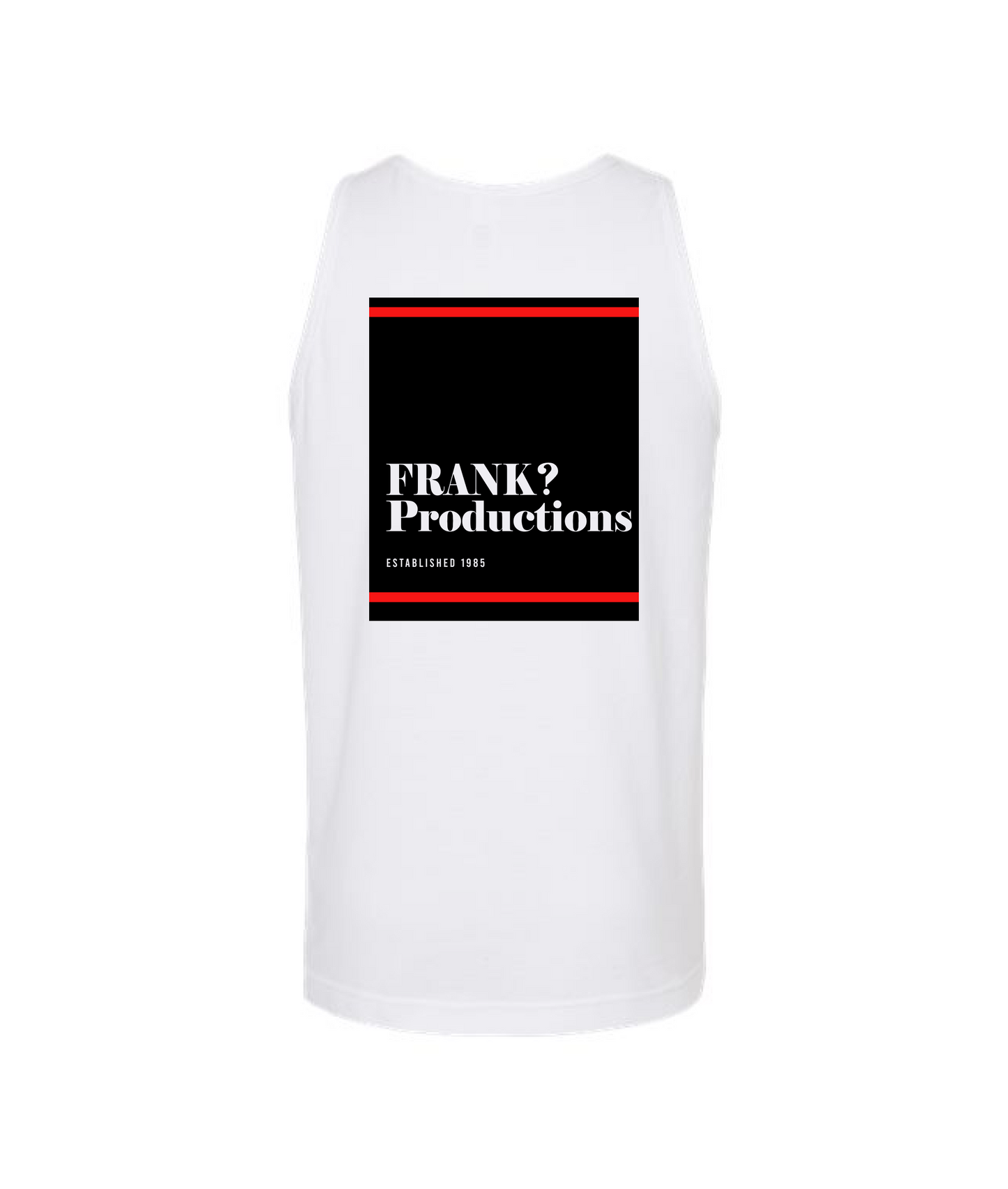Frank Question Mark Productions - Frank Question Mark and Twins - White Tank Top