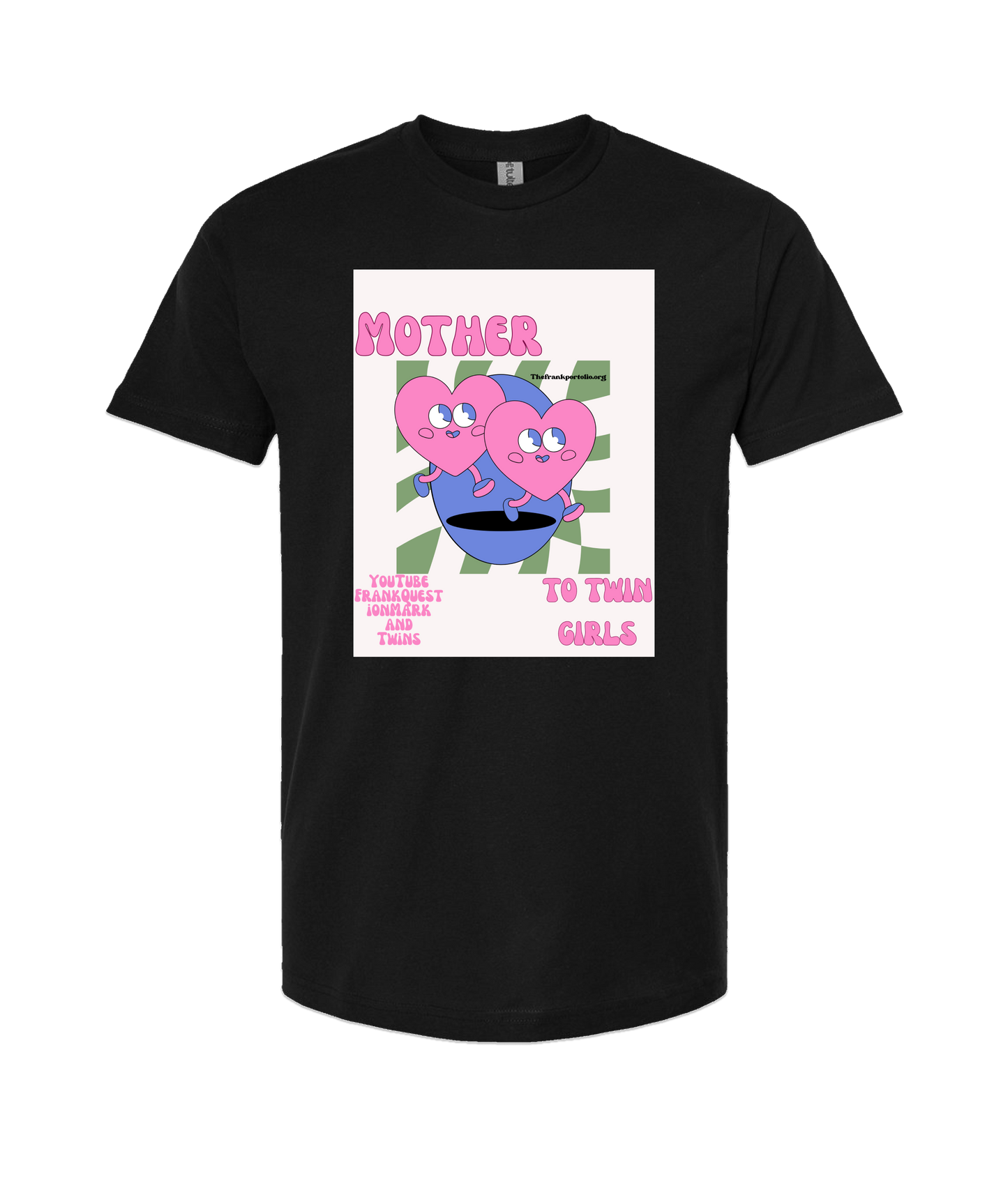 Frank Question Mark Productions - Frank Question Mark and Twins 2 - Black T-Shirt