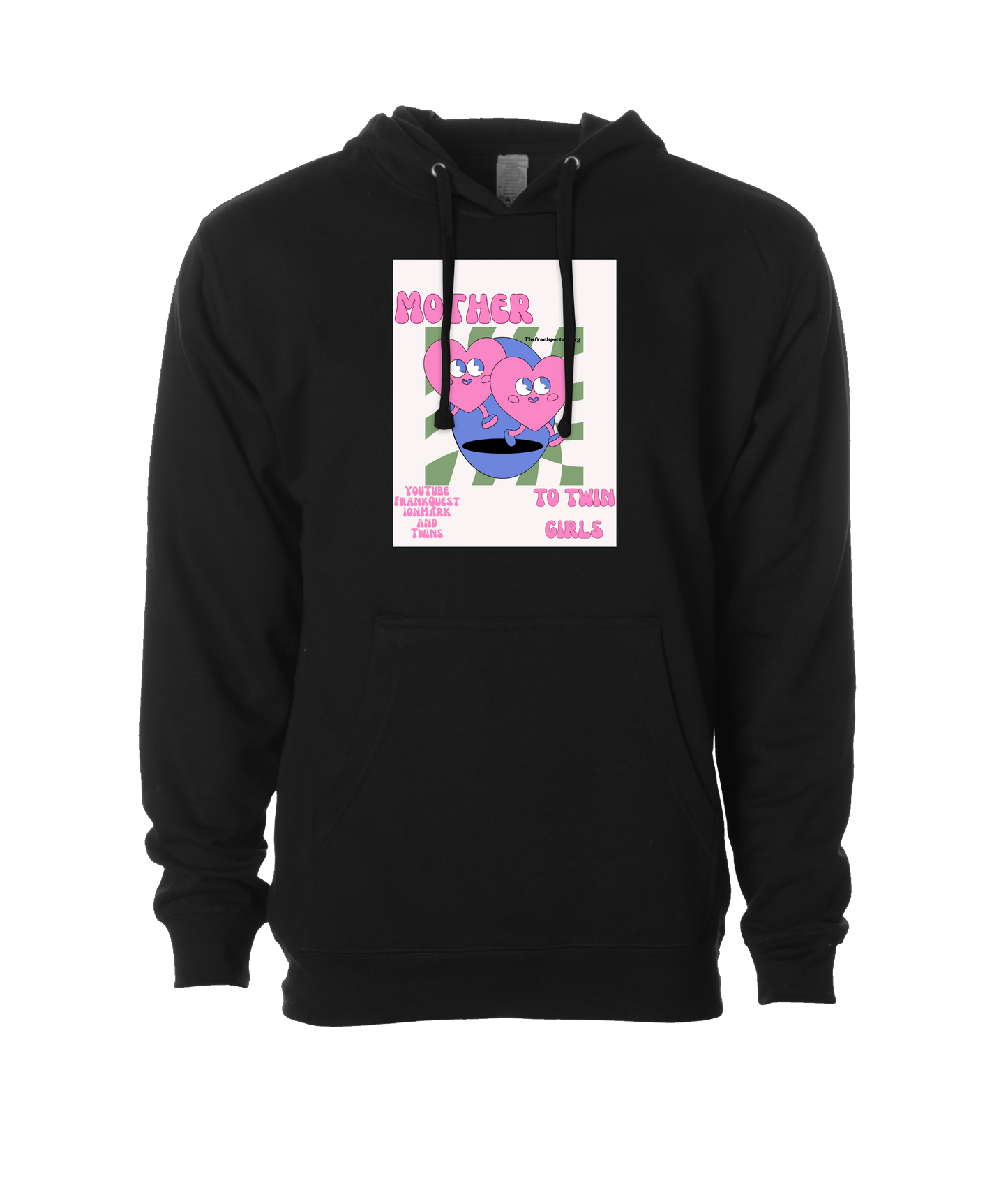Frank Question Mark Productions - Frank Question Mark and Twins 2 - Black Hoodie