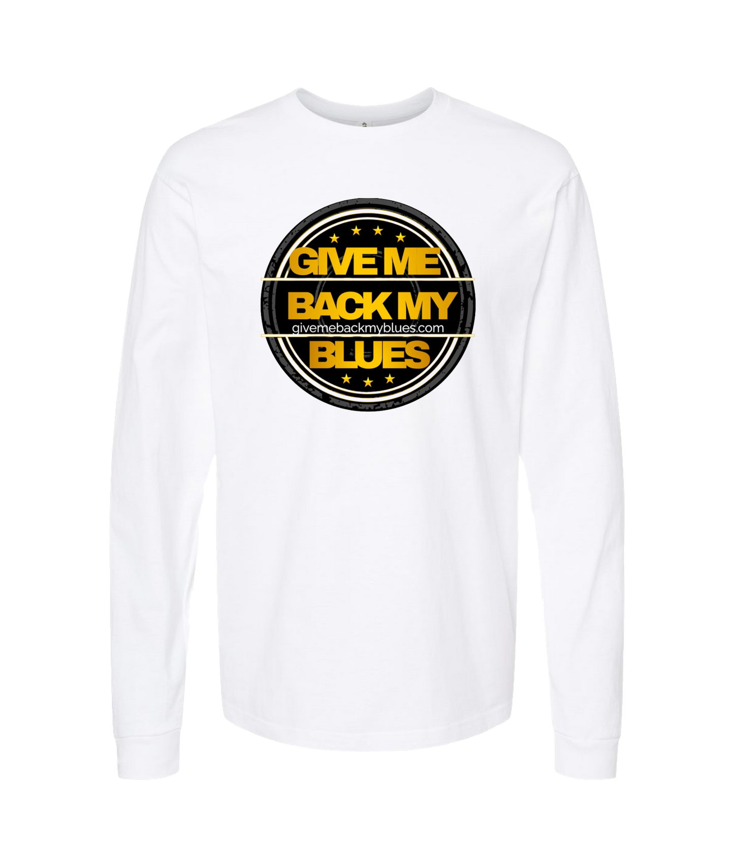 GIVE ME BACK MY BLUES - Give Me Back My Blues Band - White Long Sleeve T