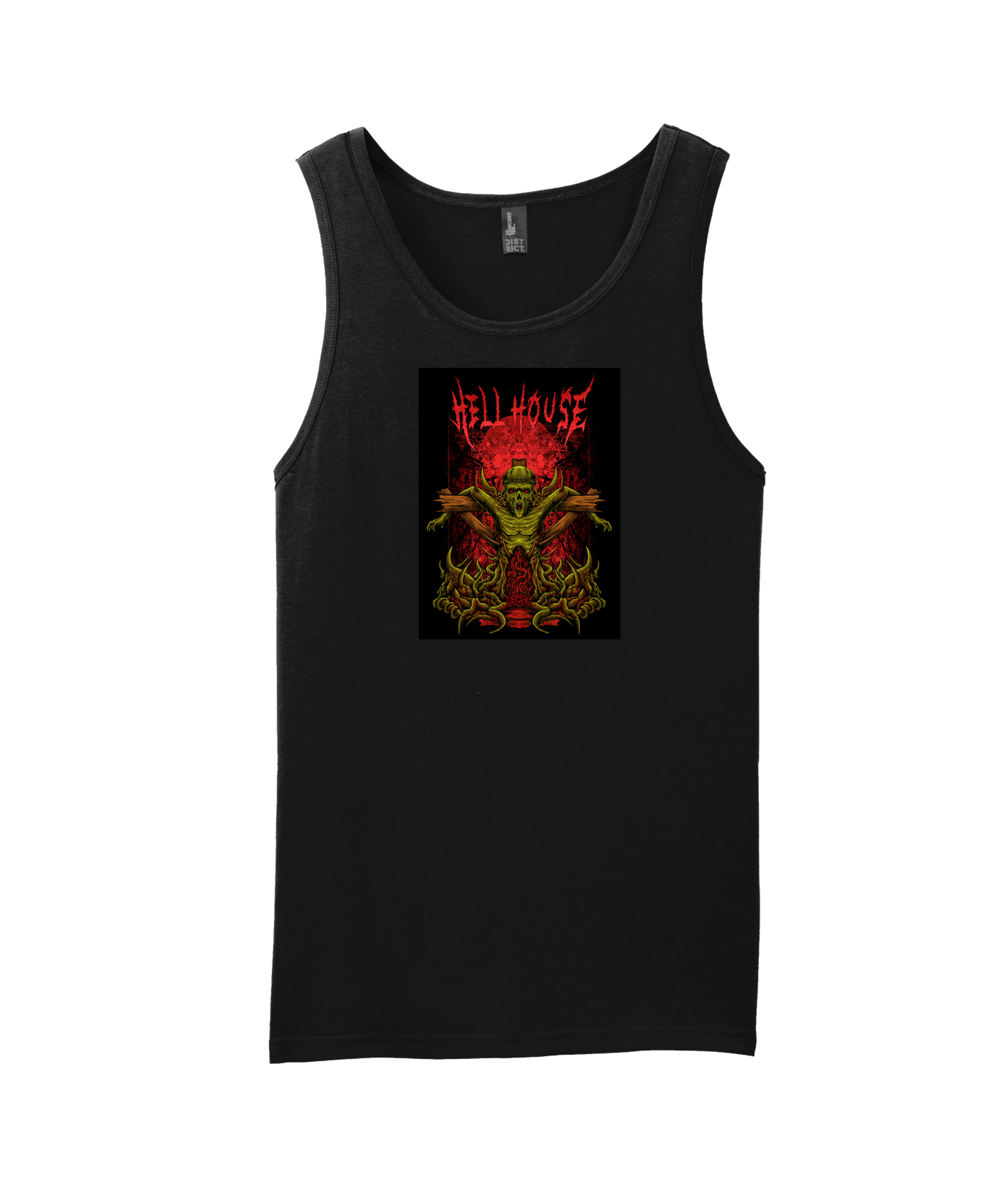 Hellhouse crypt - LIBSS - Black Tank Top