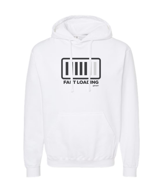 iFart - FART LOADING - White Hoodie