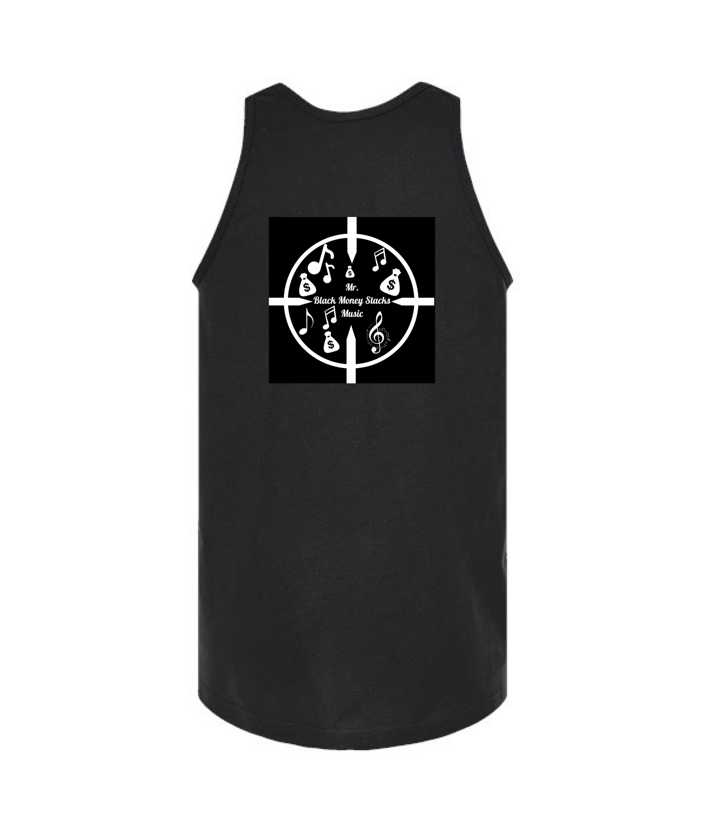 MR.BLACK MONEY STACKS EMPIRE - BMSSTS - Black Tank Top