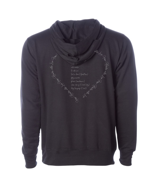 Ninebay Jakub - From Florida with Love - Black Hoodie