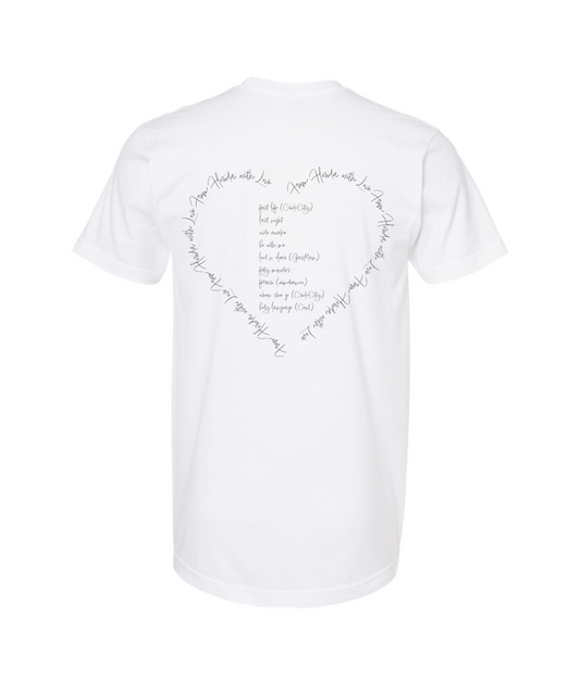 Ninebay Jakub - From Florida with Love - White T Shirt