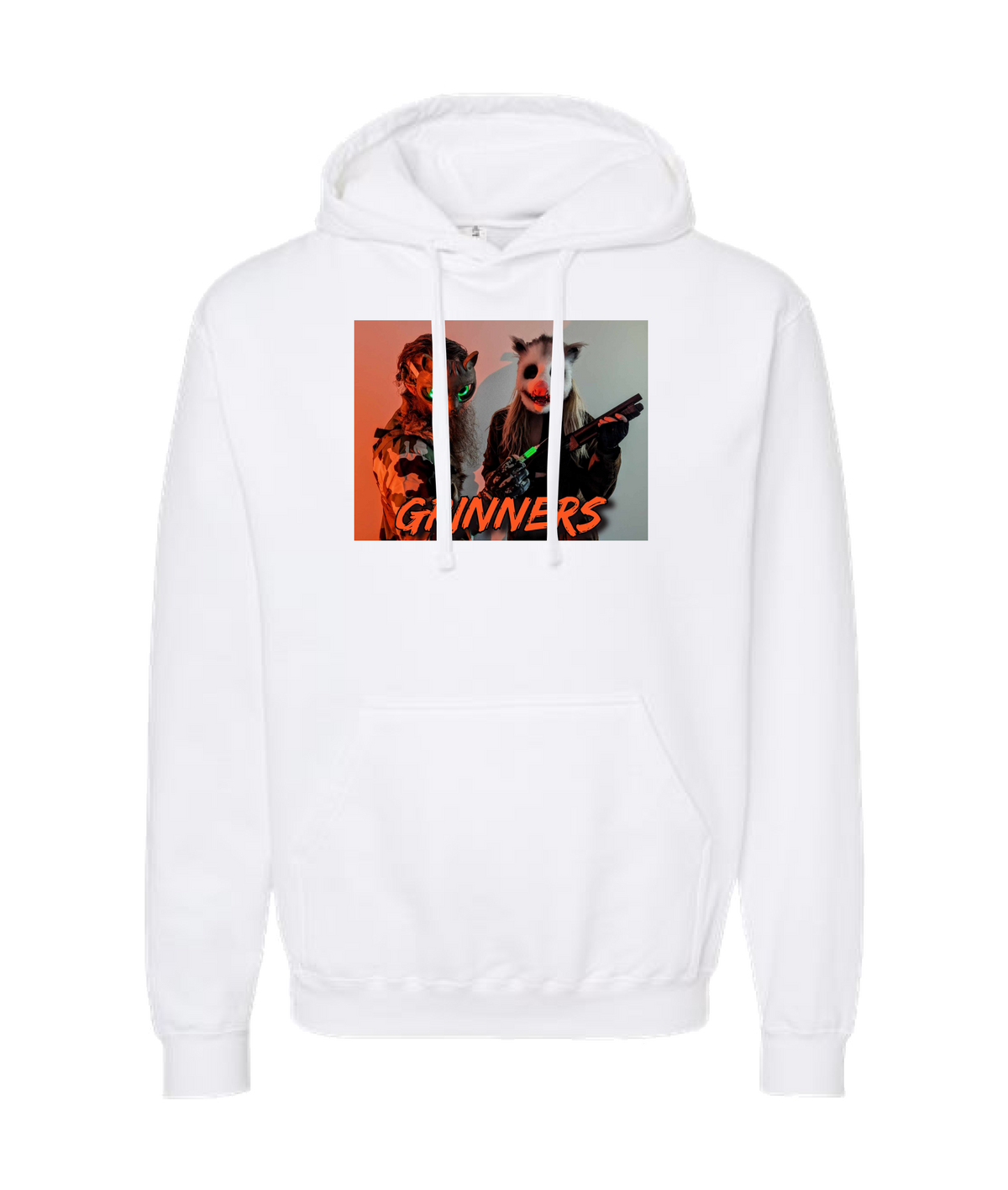 Refinery Films - GRINNERS GARB 01-2 - White Hoodie