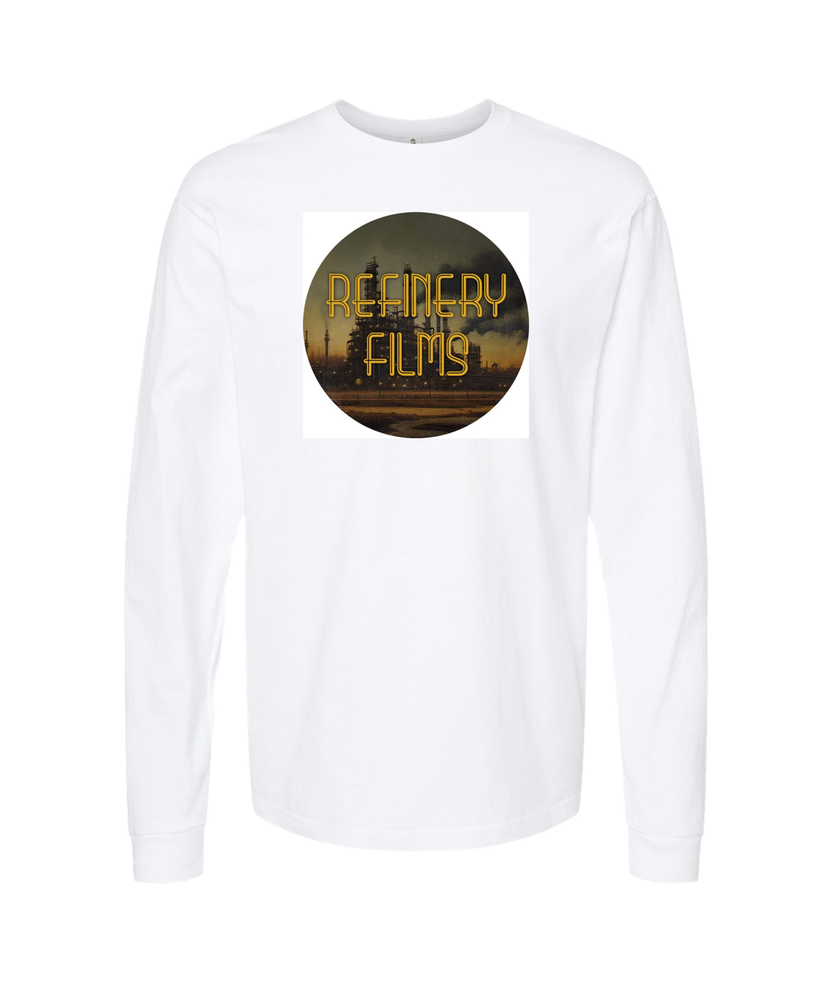Refinery Films - Refinery Style 001 - White Long Sleeve T