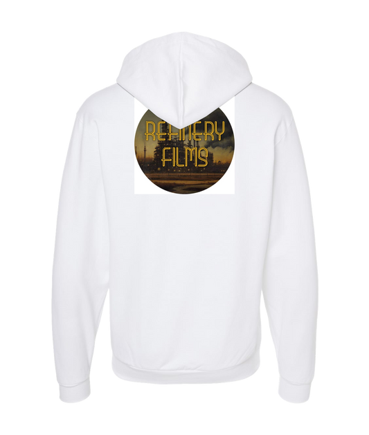 Refinery Films - Refinery Style 001 - White Zip Up Hoodie