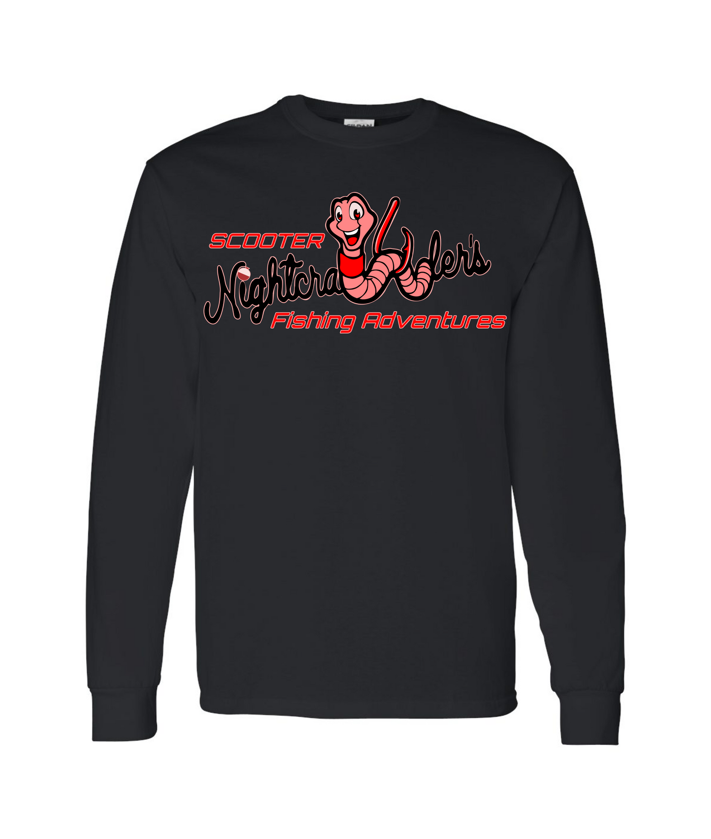 Scooter Nightcrawler - Scooter Nightcrawler Tight Lip - Black Long Sleeve T