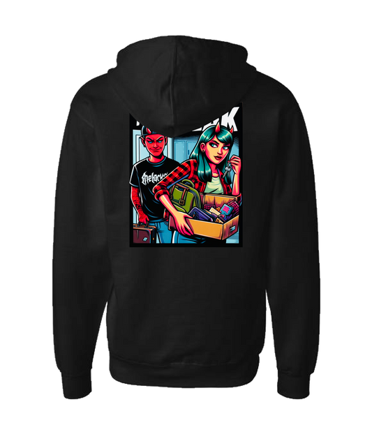 Sean Michael Kaye - THE BREAK - Black Zip Up Hoodie