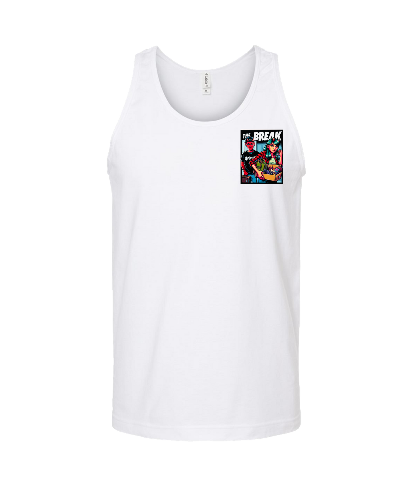 Sean Michael Kaye - THE BREAK - White Tank Top
