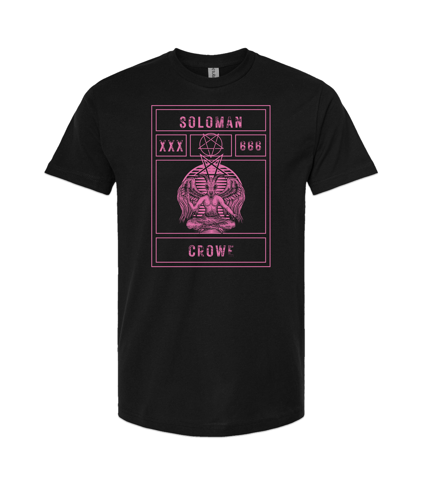 Soloman Crowe - XXX666 - Black T-Shirt