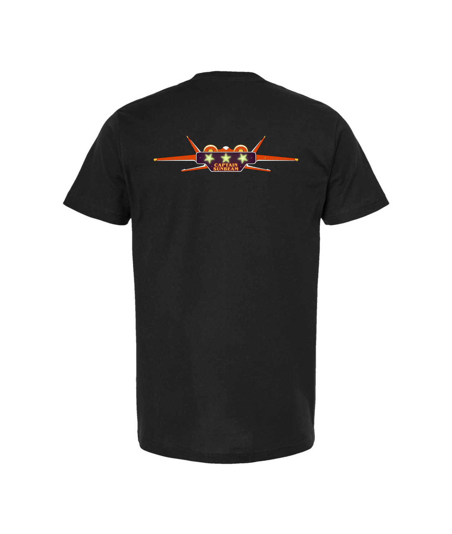 V-SUNBEAMTOP - Julian Afterjoy - Black T-Shirt