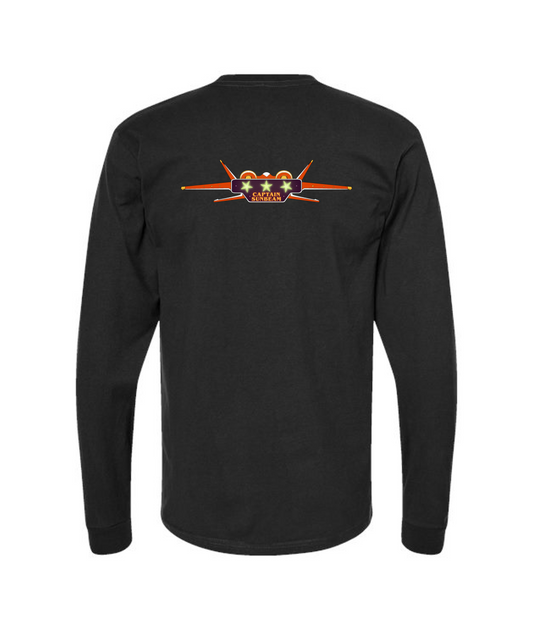 V-SUNBEAMTOP - Julian Afterjoy - Black Long Sleeve T