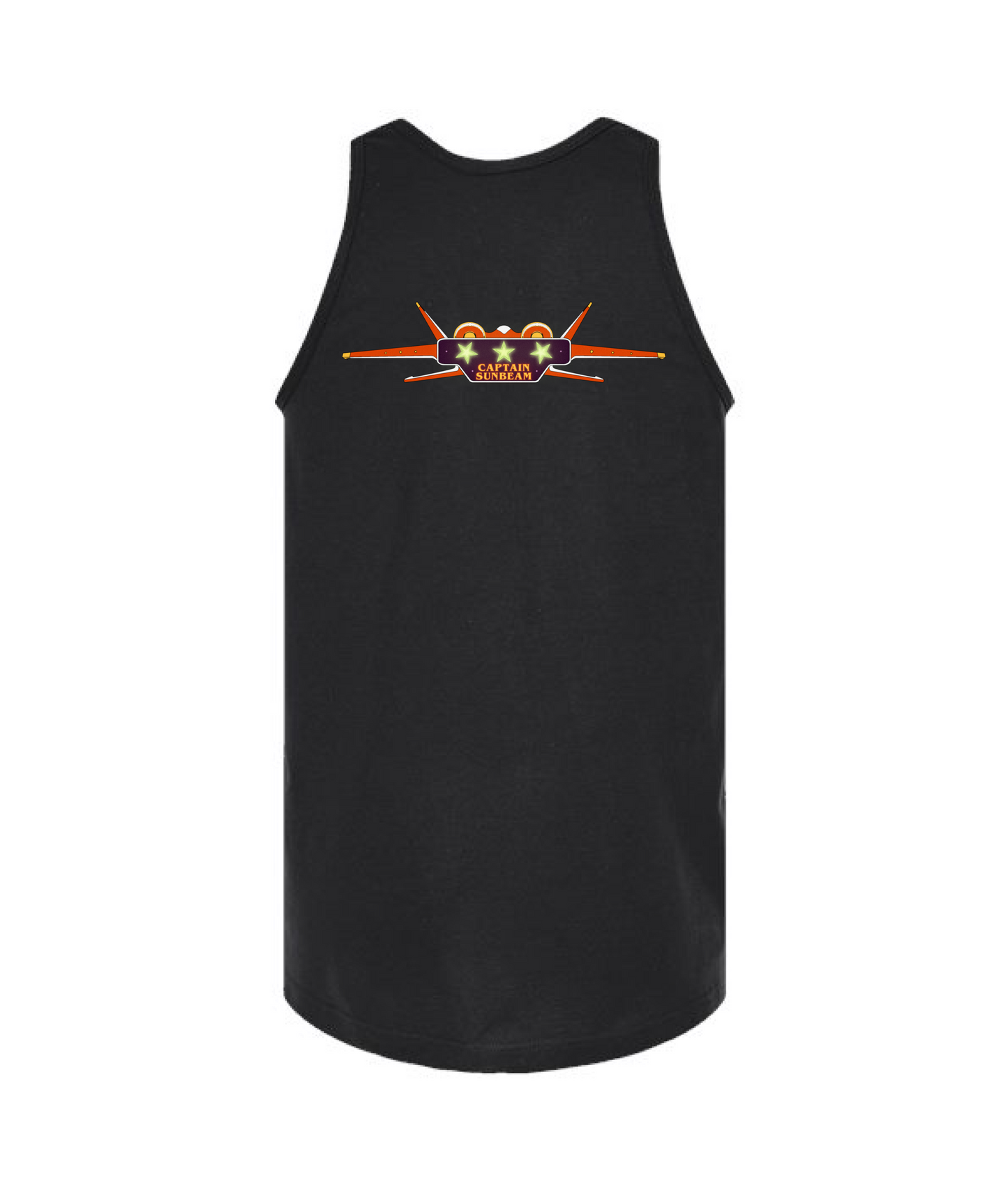 V-SUNBEAMTOP - Julian Afterjoy - Black Tank Top