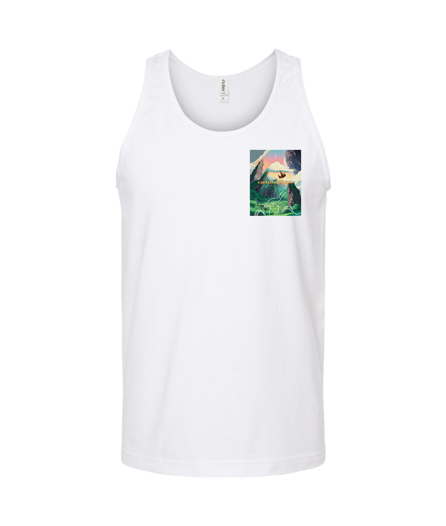 Captain Sunbeam - SOO OPTION 2 - White Tank Top