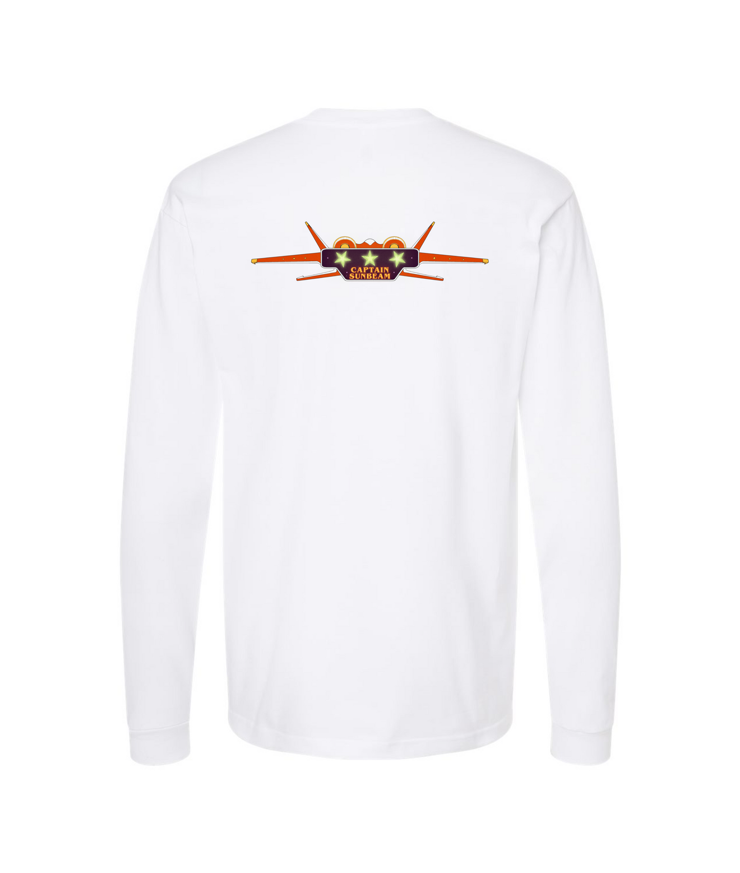 V-SUNBEAMTOP - Julian Afterjoy - White Long Sleeve T