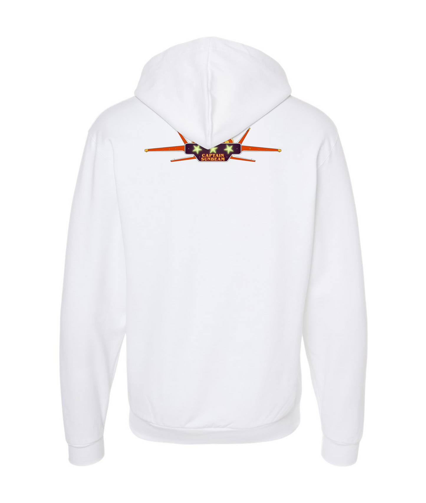 V-SUNBEAMTOP - Julian Afterjoy - White Zip Up Hoodie
