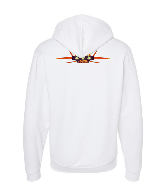 V-SUNBEAMTOP - Julian Afterjoy - White Zip Up Hoodie