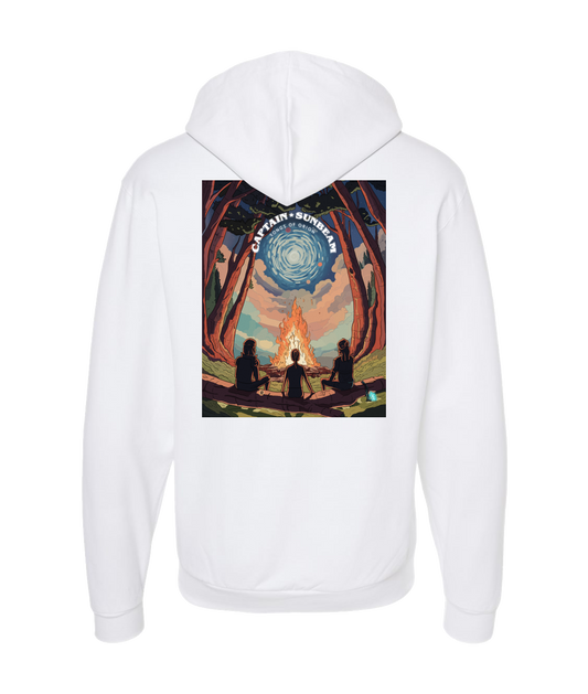 V-SUNBEAMTOP - Tour - White Zip Up Hoodie