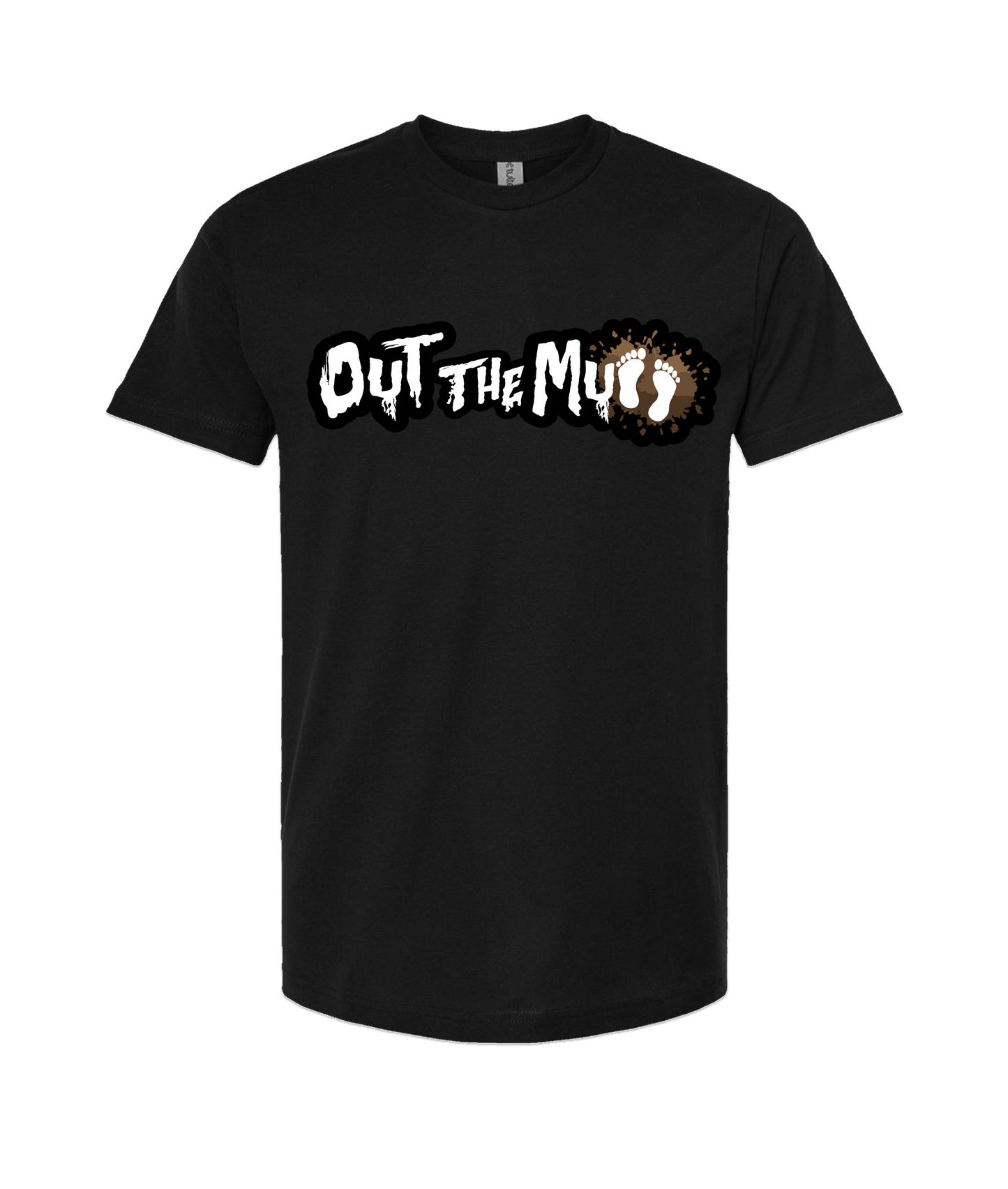 V-04ATOP - OUT THE MUD - Black T-Shirt