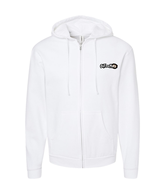04 APPROVED
 - OUT THE MUD - White Zip Up Hoodie