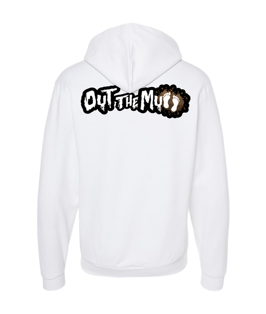 04 APPROVED
 - OUT THE MUD - White Zip Up Hoodie