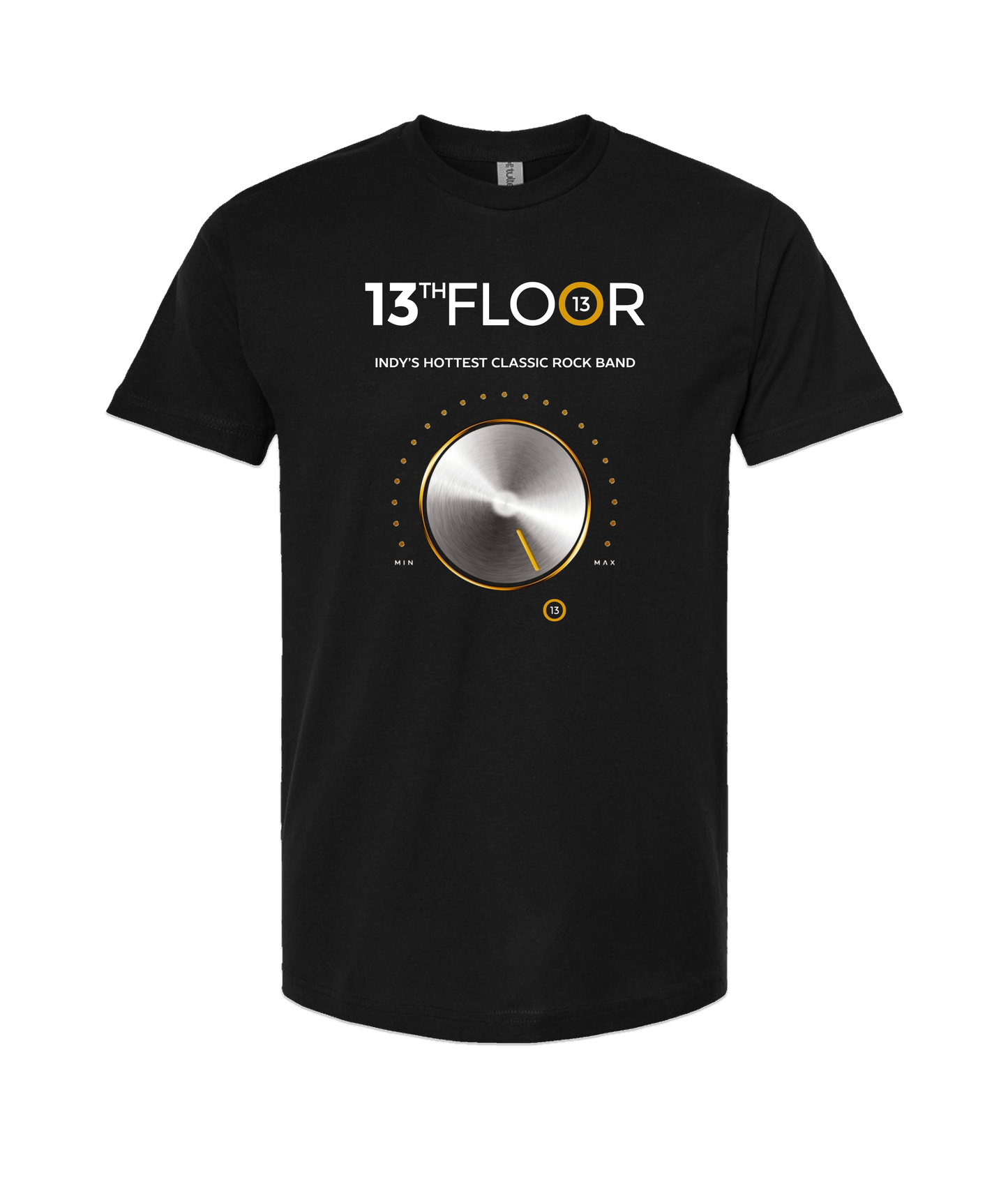 V-13 - DESIGN 2 - Black T Shirt