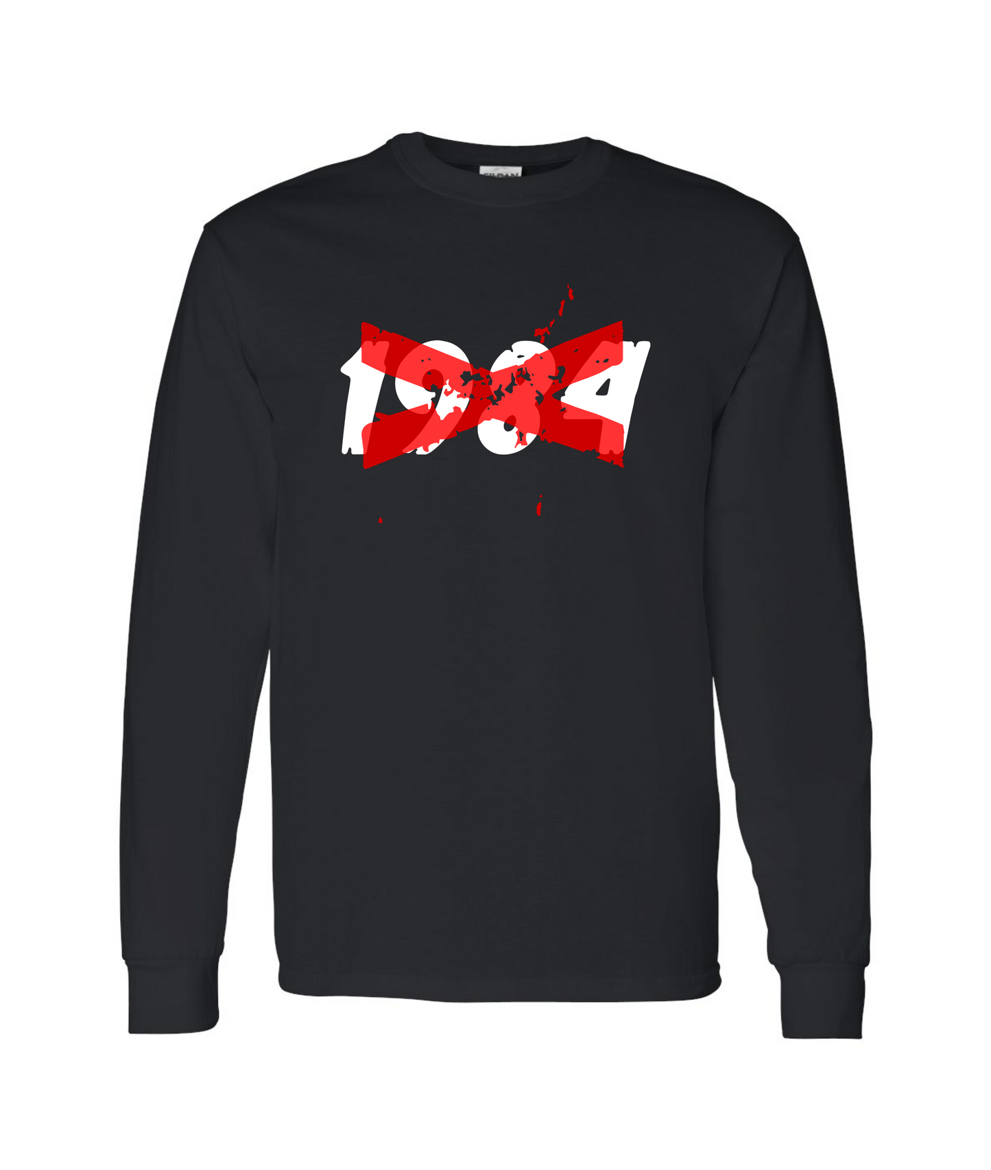 1984x - X - Black Long Sleeve T