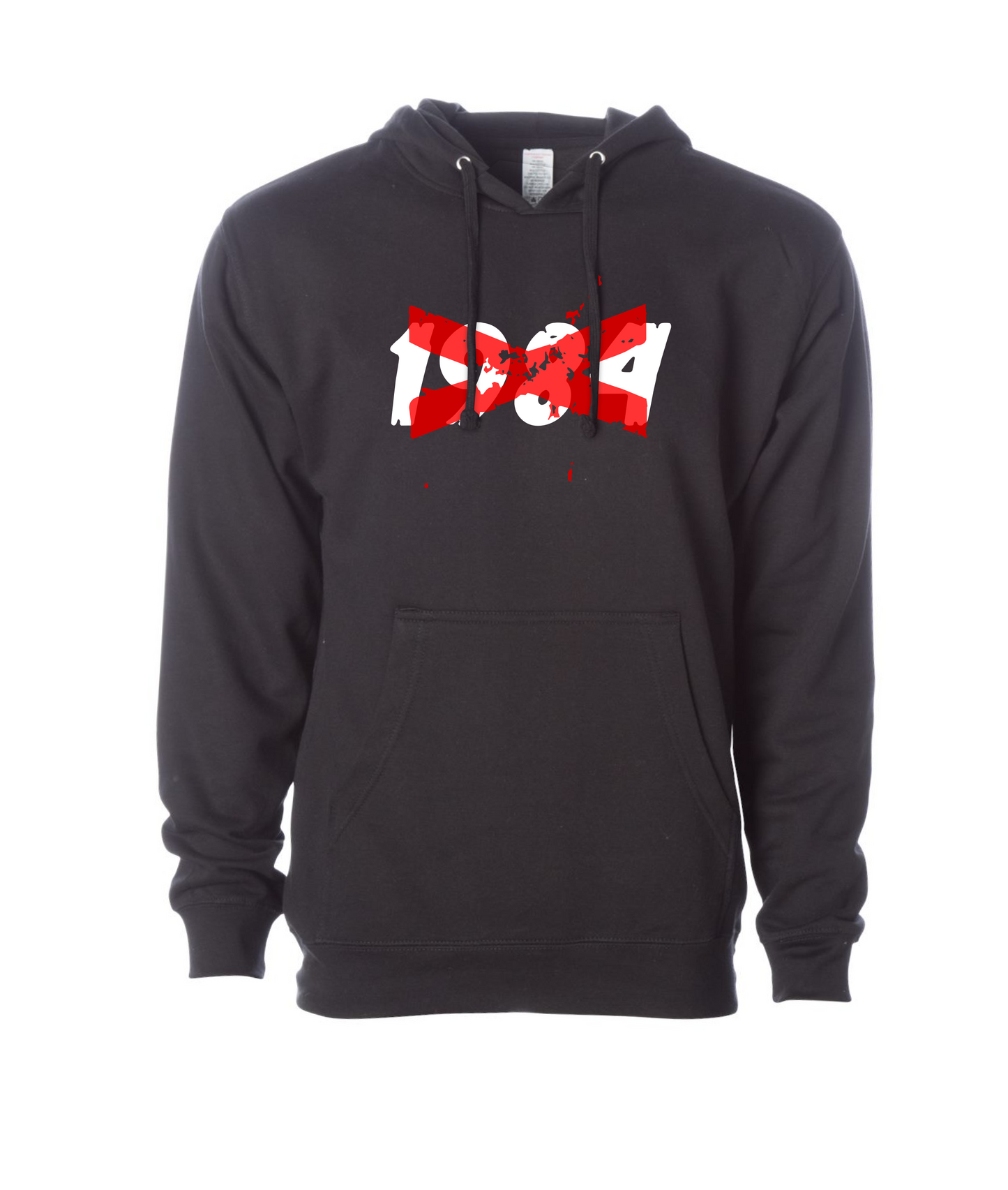 1984x - X - Black Hoodie