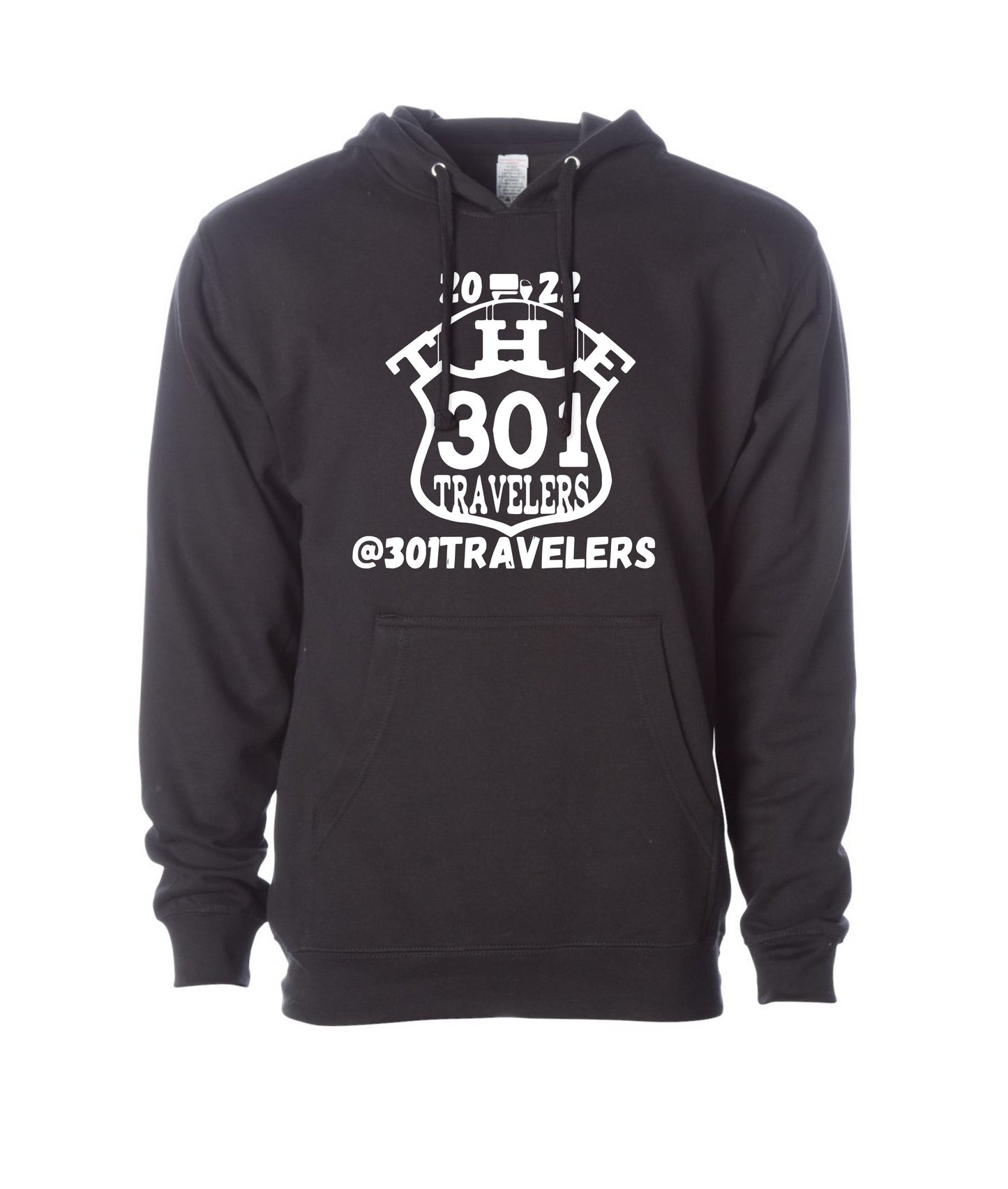 The 301 Traveler's - Highway 301 - Black Hoodie