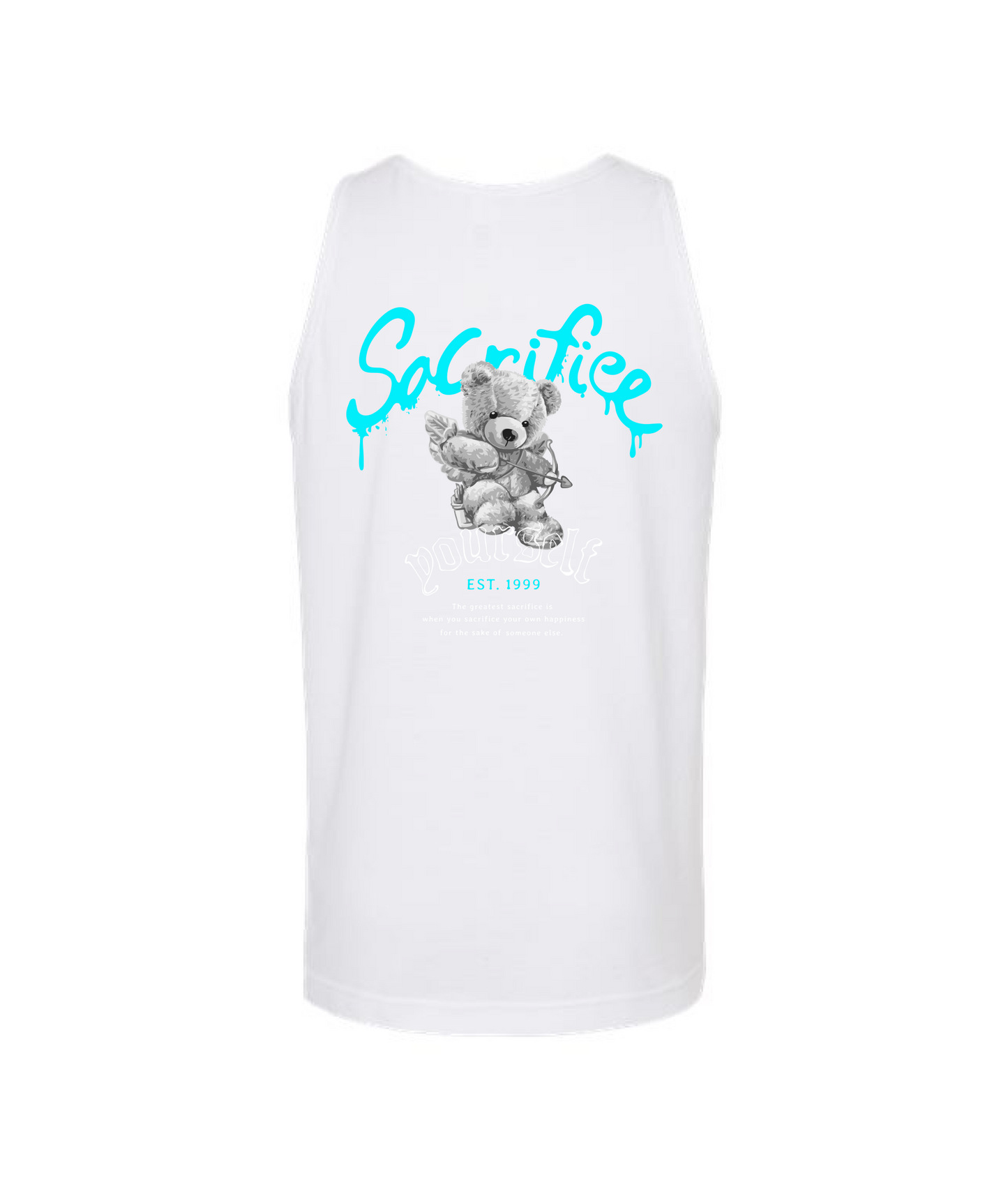 3 World Brand - Urban World - White Tank Top