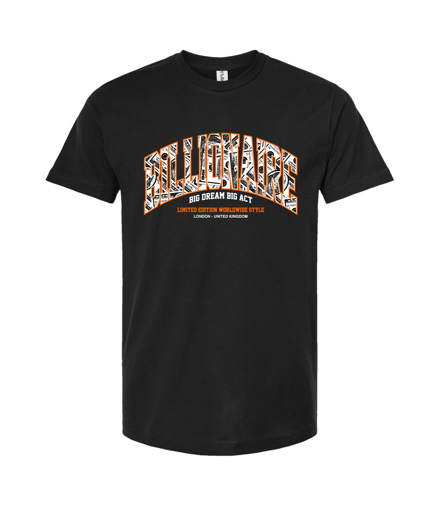3 World Brand - No Rules Boys' - Black T Shirt