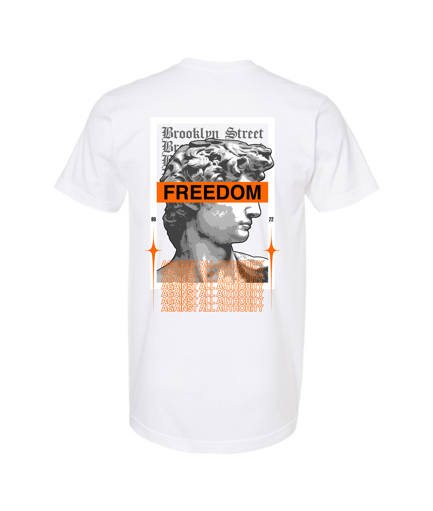 3 World Brand - No Rules Boys' - White T Shirt