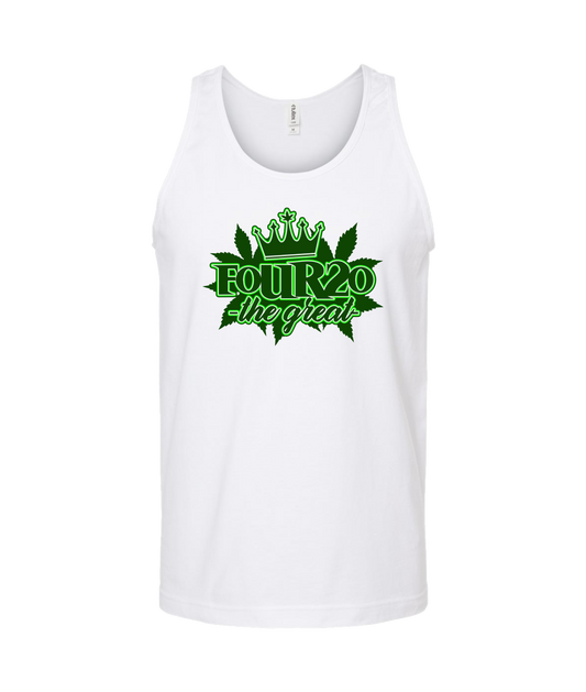 FOUR20 THE GREAT - 420TG - White Tank Top